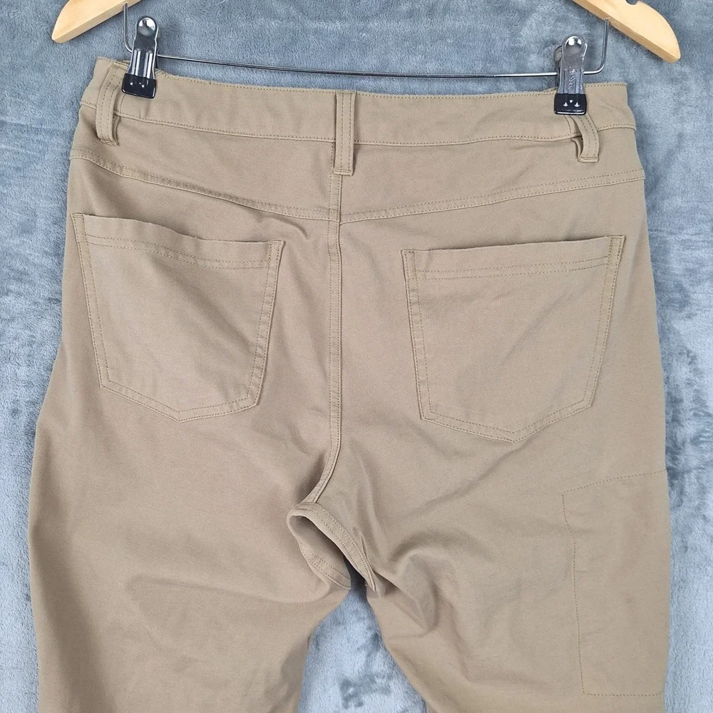 Bylt Premium Everyday Pants Mens 32x29 Khaki Performance Golf Chino Athletic